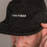 Vino Vibes | Bestickte Bio Baumwoll Cord Cap
