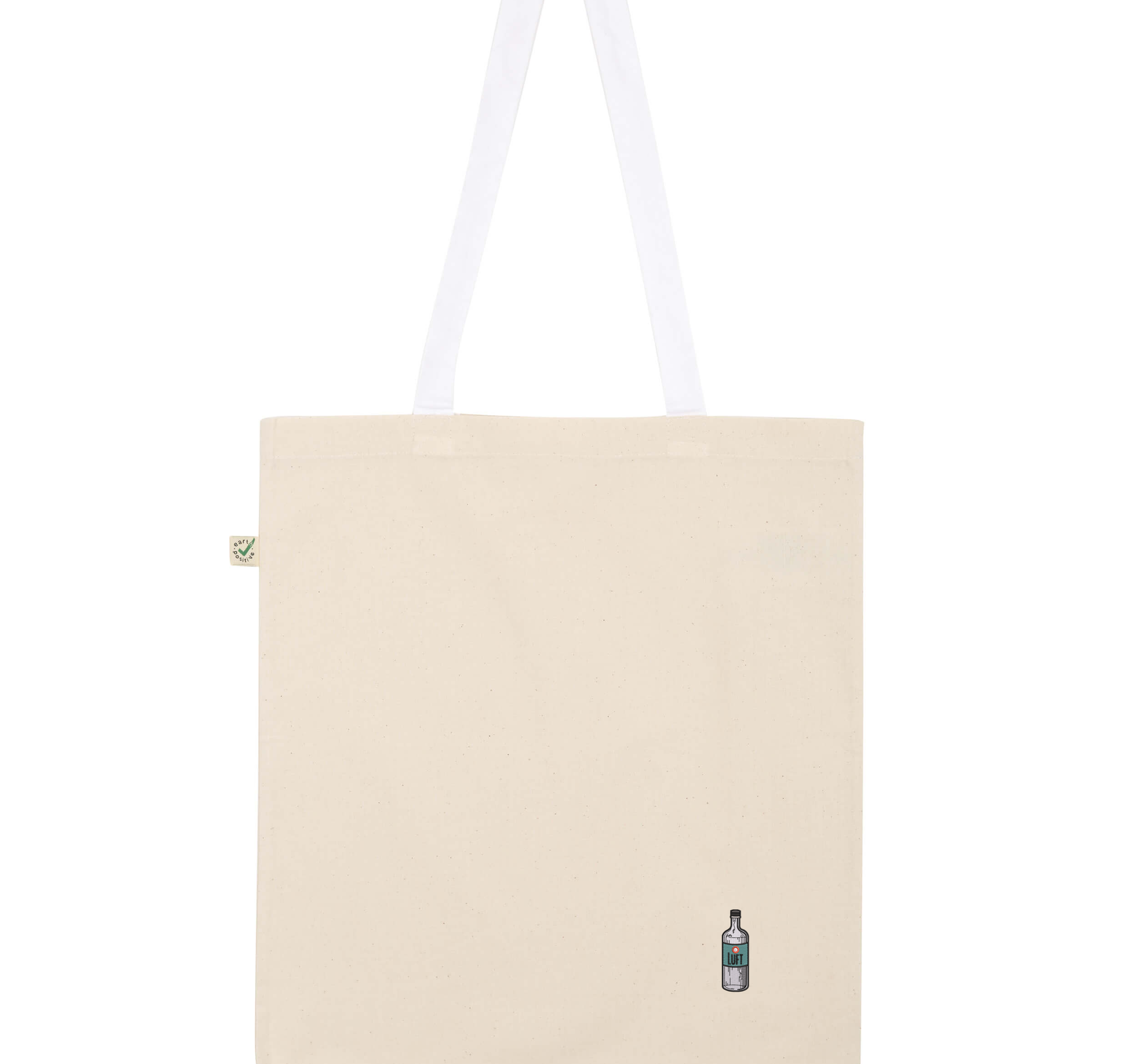 Borsa in cotone biologico ricamata Air |