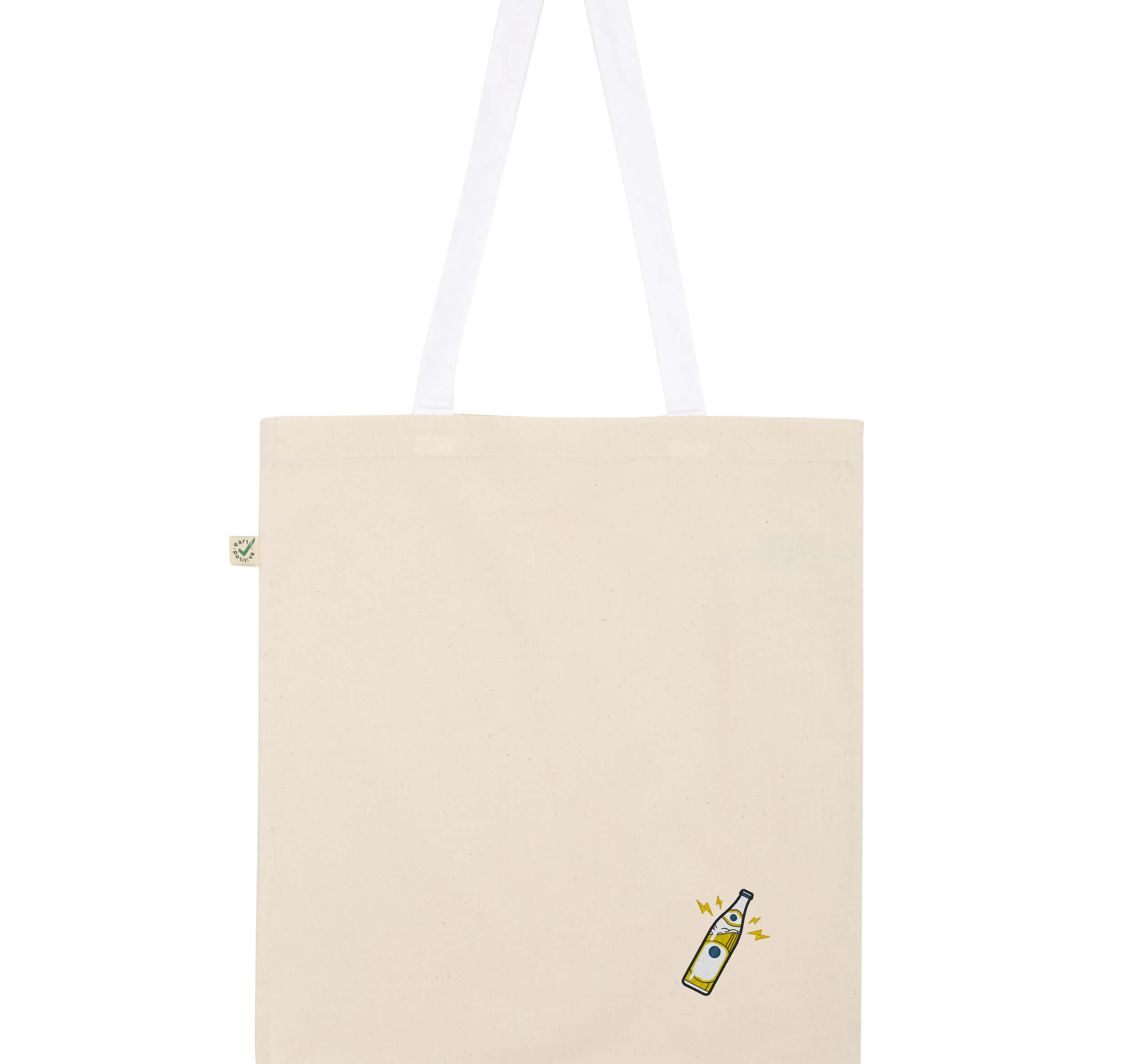 Mate | Borsa in cotone biologico ricamata