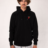 Beerpong Randtreffer | Bestickter Bio-Baumwoll Unisex Hoodie