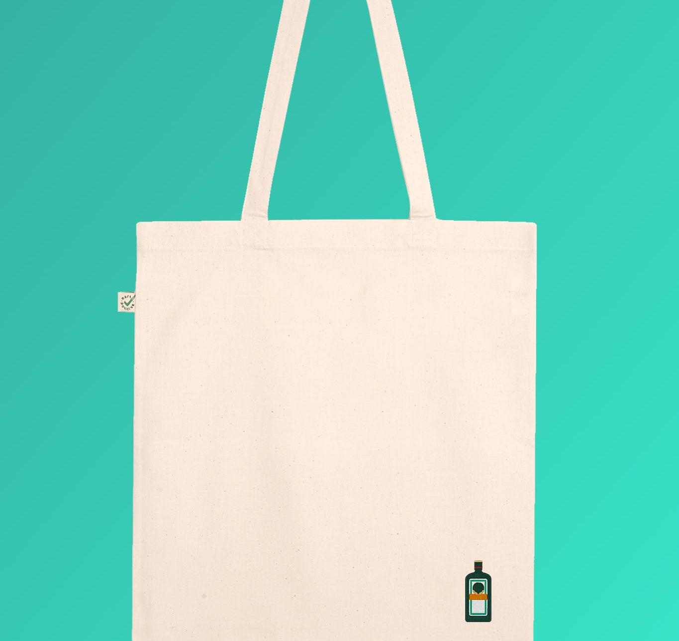 Jägermeister | Borsa in cotone biologico ricamata