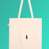 Whisky | Borsa in cotone biologico ricamata