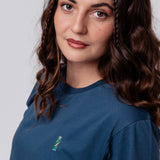 Kuemmerling Pfefferminz | Besticktes Bio Baumwoll Unisex T-Shirt