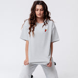 Beerpong Randtreffer | Heavy Oversized Bio Baumwoll T-Shirt