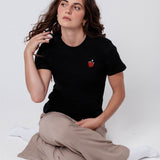 Beerpong | Besticktes Bio Baumwoll Frauen T-Shirt