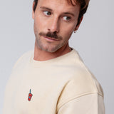 MonsterSlush | Bestickter Bio-Baumwoll Unisex Pullover