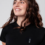 Three Sixty  | Besticktes Bio Baumwoll Frauen T-Shirt