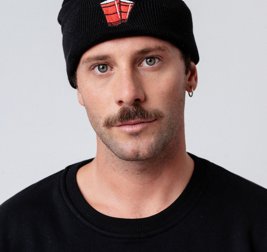 Beerpong | Cappello ricamato in cotone organico