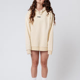 Fomo | Felpa con cappuccio da donna in cotone organico ricamato