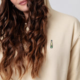WINZZ Weinschorle | Bestickter Bio-Baumwoll Frauen Hoodie