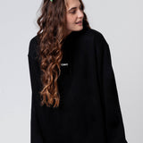Fomo | Felpa con cappuccio da donna in cotone organico ricamato
