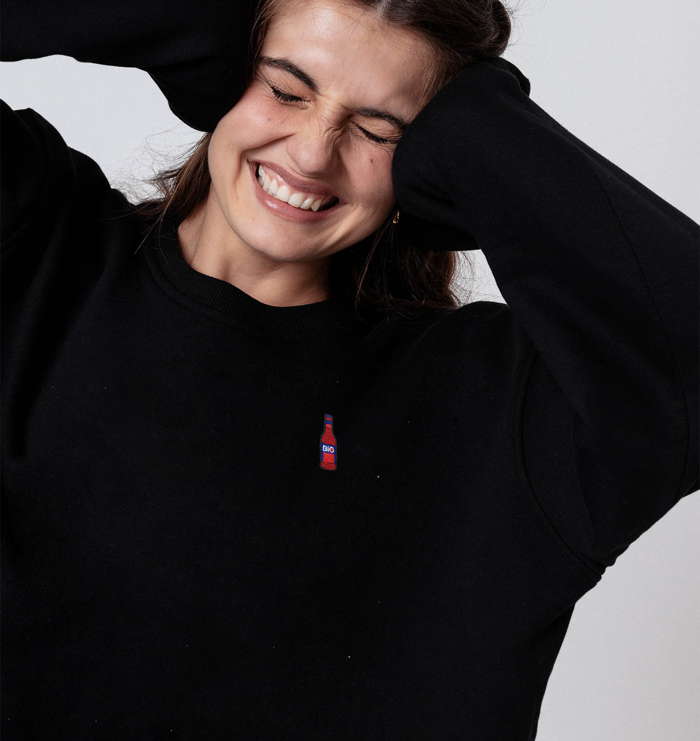 Bionade | Bestickter Bio-Baumwoll Frauen Pullover