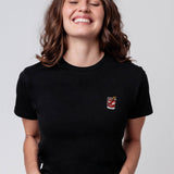 Negroni | Besticktes Bio Baumwoll Frauen T-Shirt