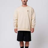 Voelkel Ingwer Shot | Bestickter Bio-Baumwoll Unisex Pullover