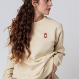 O´Donnell | Bestickter Bio-Baumwoll Unisex Pullover