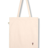 Eis | Bestickte Bio Baumwoll Tasche