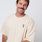 Espressokocher Boom | Heavy Oversized Bio Baumwoll T-Shirt