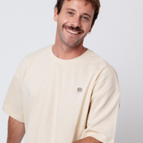 Flat White | Heavy Oversized Bio Baumwoll T-Shirt