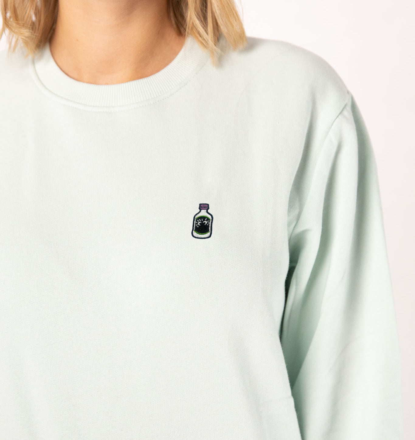 Little Coward | Maglia da donna ricamata in cotone organico