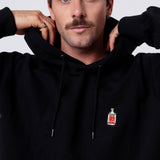 Siegfried Gin | Bestickter Bio Baumwoll Unisex Hoodie