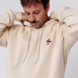 Allday RSÈ | Bestickter Bio-Baumwoll Unisex Hoodie