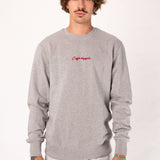 Caffé doppio | Bestickter Bio-Baumwoll Unisex Pullover