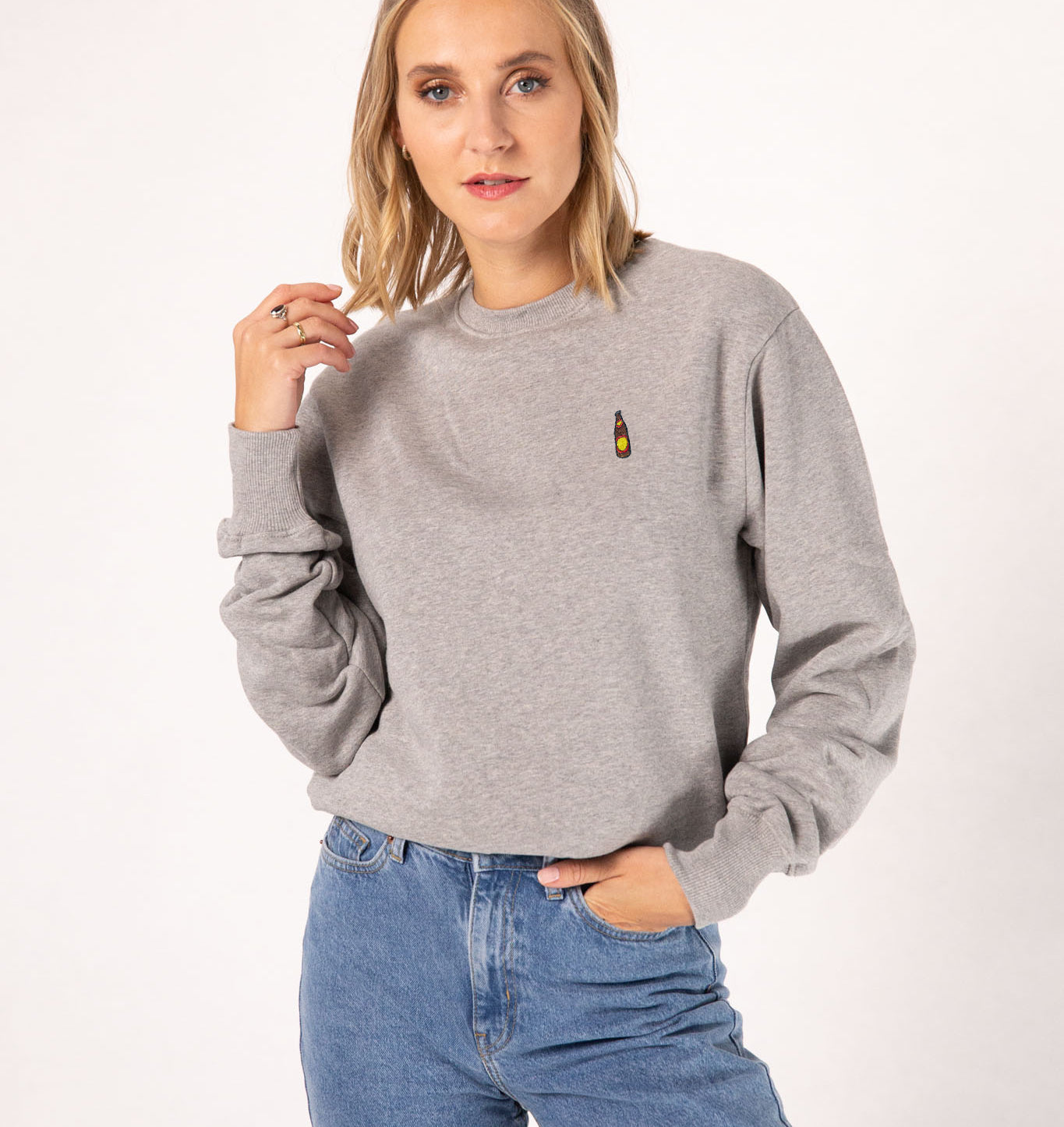 Hofei | Maglia da donna in cotone organico ricamato