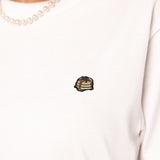 Pancakes | Besticktes Bio Baumwoll Frauen T-Shirt