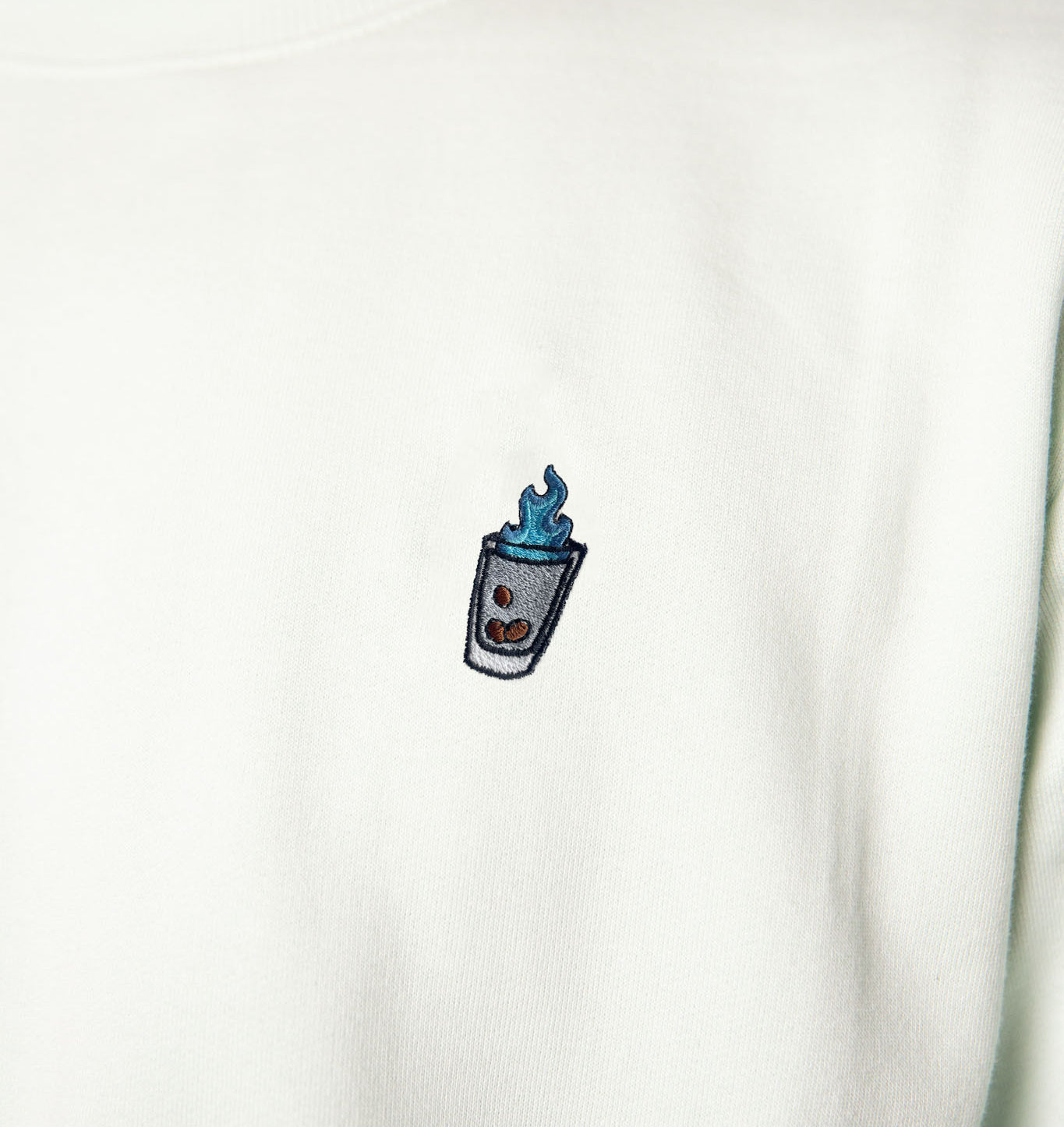 Sambuca | Bestickter Bio-Baumwoll Unisex Pullover