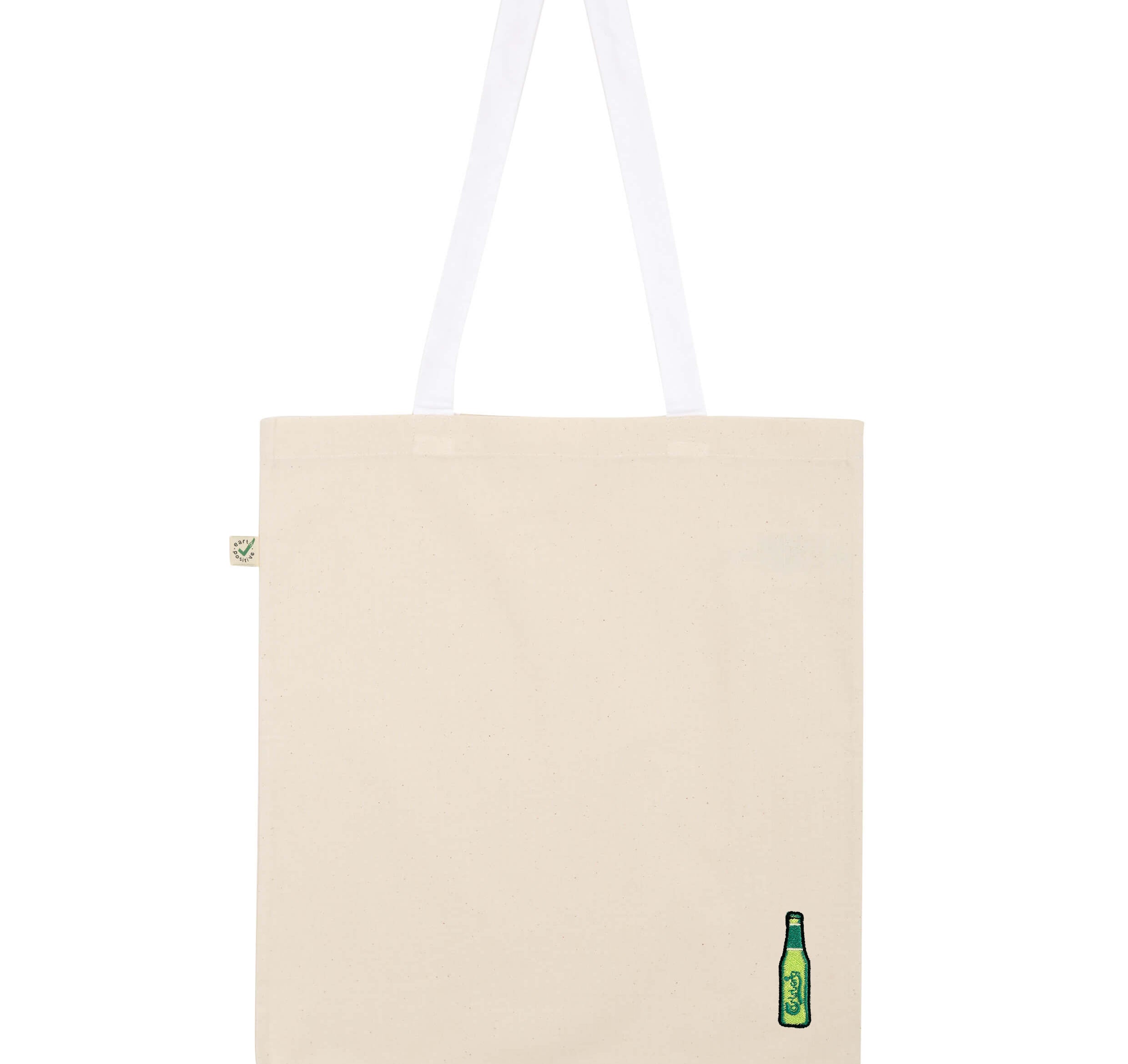 Carlsberg | Borsa in cotone organico ricamata