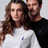 blanc 1664 | Besticktes Bio Baumwoll Unisex T-Shirt