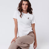 Allday RSÈ |  Besticktes Bio Baumwoll Frauen T-Shirt