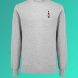Maglione da donna in cotone biologico ricamato Cola Mix |