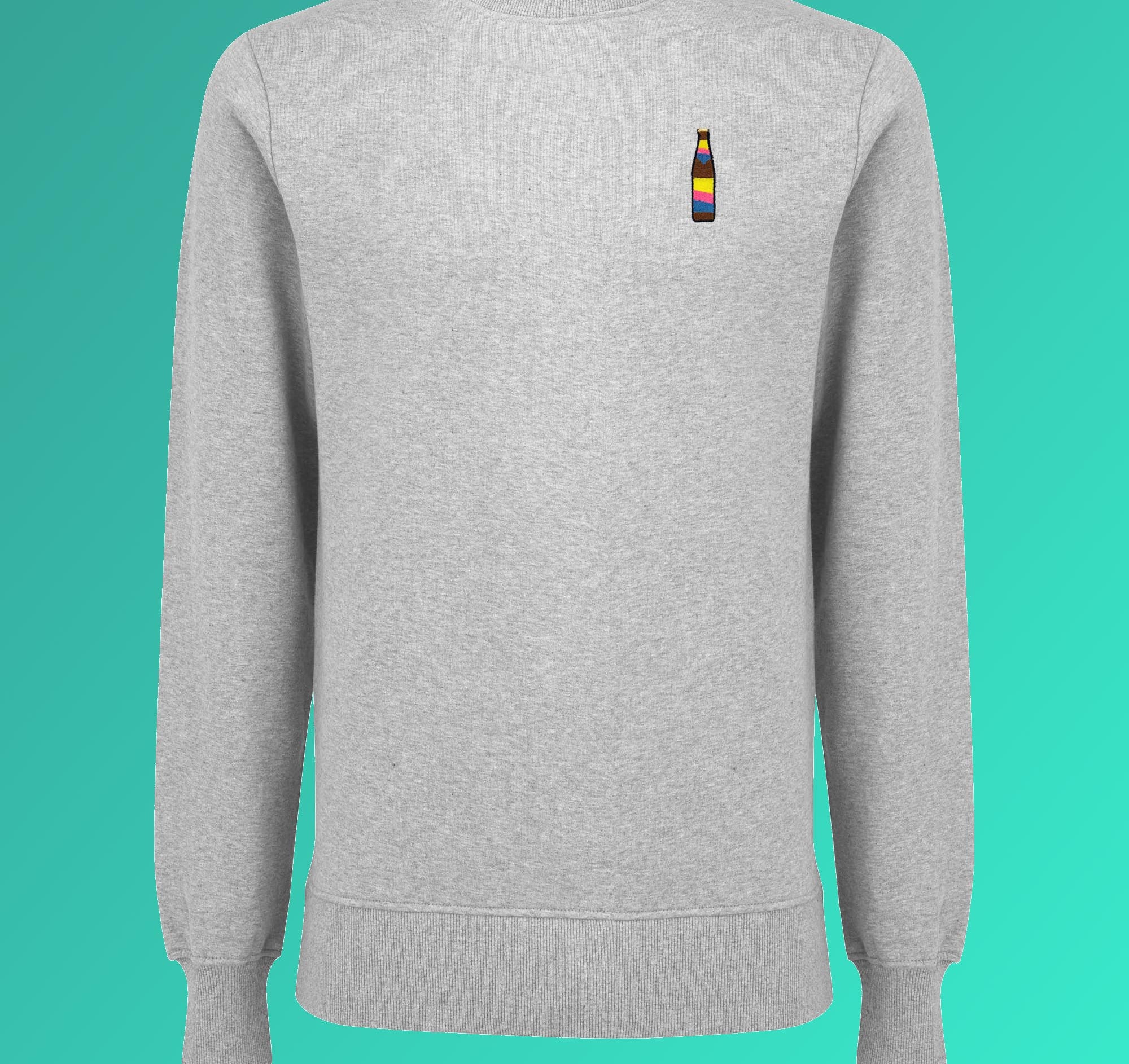 Maglione da donna in cotone biologico ricamato Cola Mix |