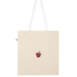 Beerpong | Borsa in cotone biologico ricamata