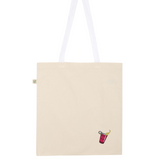 Borsa in cotone biologico ricamata Beerpong Edge Hit |