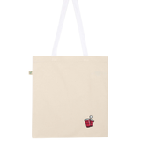 Beerpong | Borsa in cotone biologico ricamata