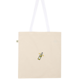Mate | Borsa in cotone biologico ricamata