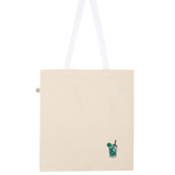 Mojito | Borsa in cotone organico ricamata