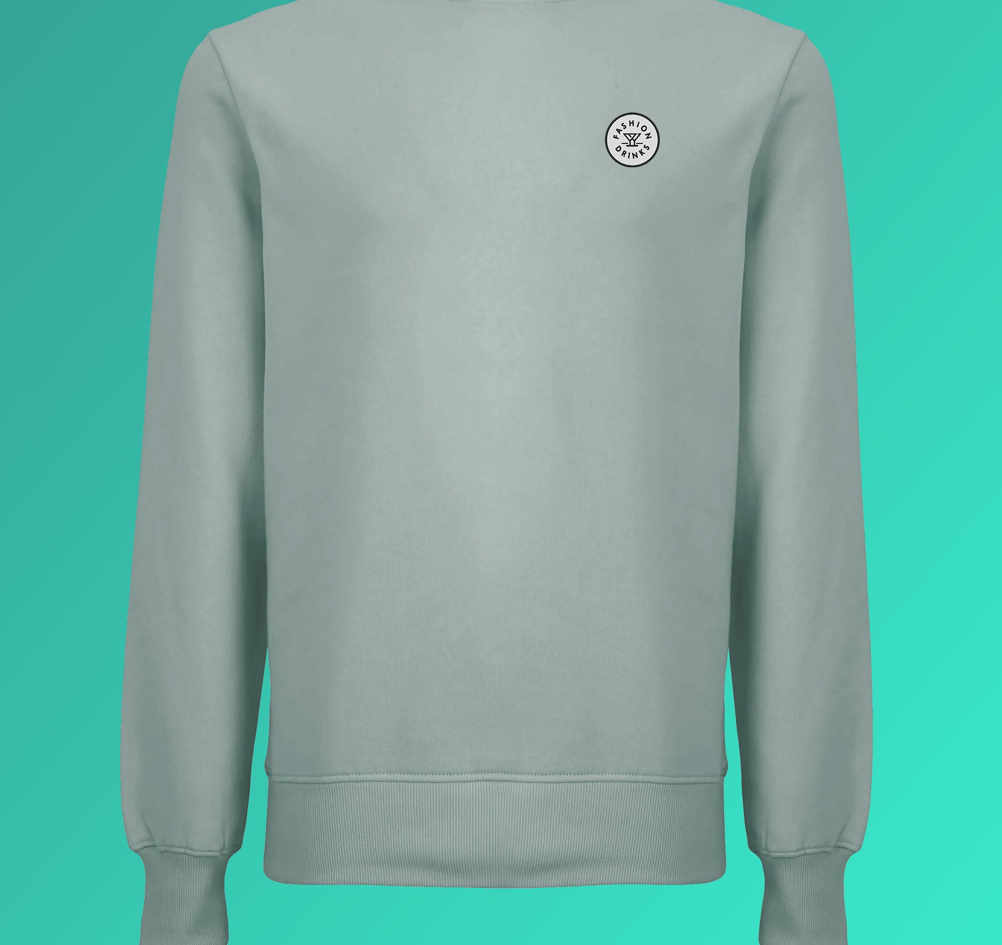 Maglione da donna in cotone biologico ricamato