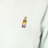 Maglione da donna in cotone biologico ricamato Cola Mix |