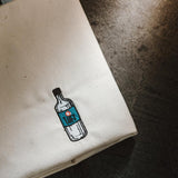 Borsa in cotone biologico ricamata Air |
