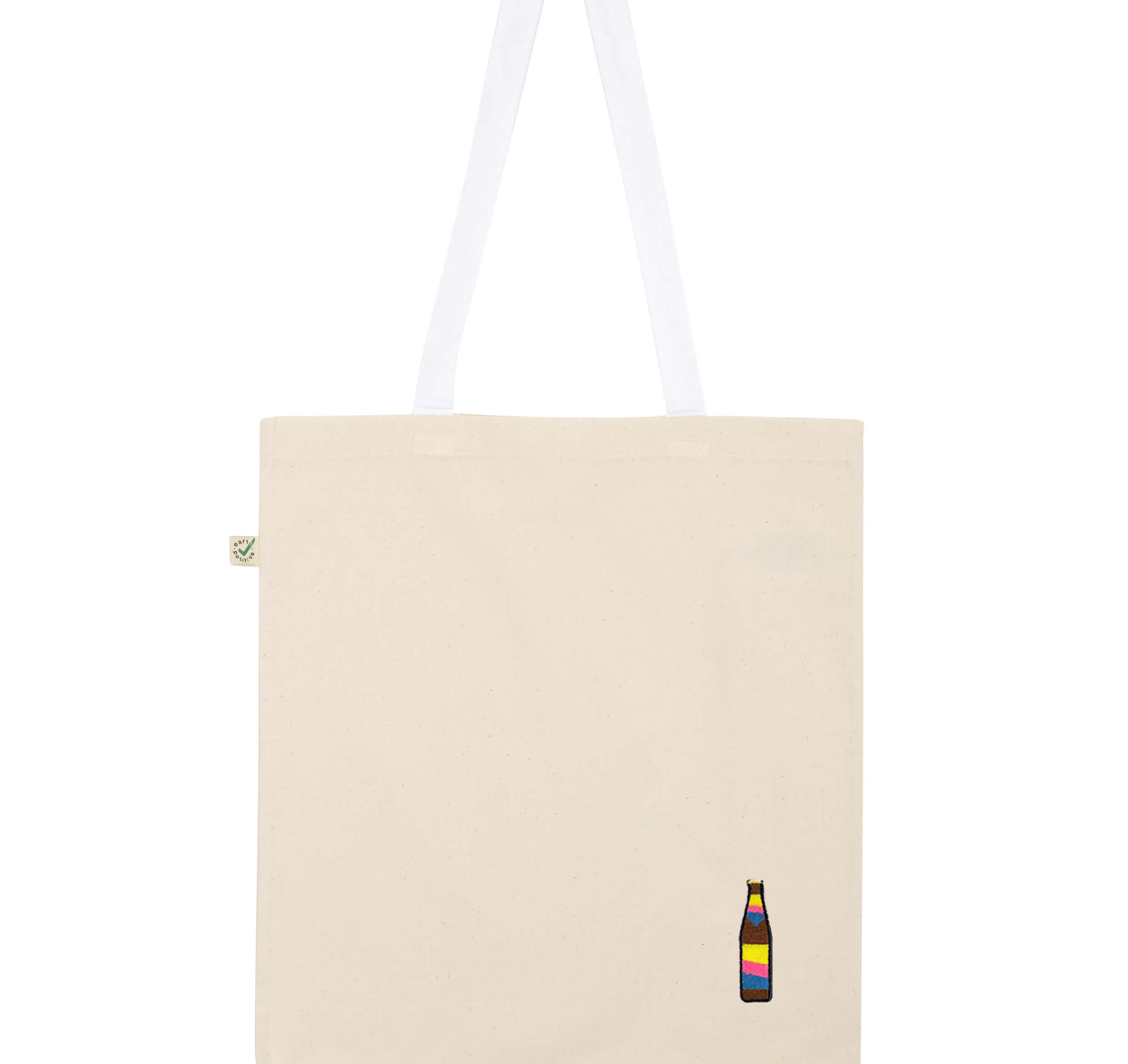 Cola Mix | Borsa ricamata in cotone biologico