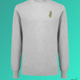 Maglione da donna in cotone organico ricamato Tequila Shot |