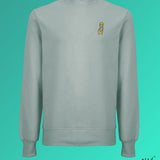 Maglione da donna in cotone organico ricamato Tequila Shot |